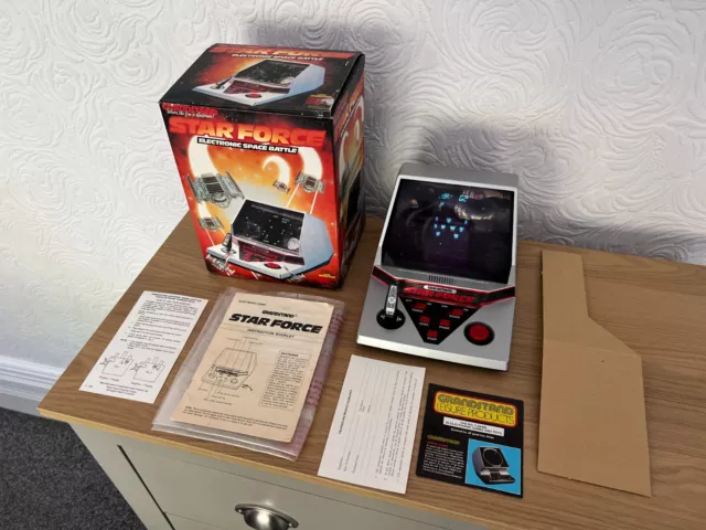 Iconic Boxed Grandstand Star Force Vintage 1984 Game🔥Was £600.00, Now £340.00🔥