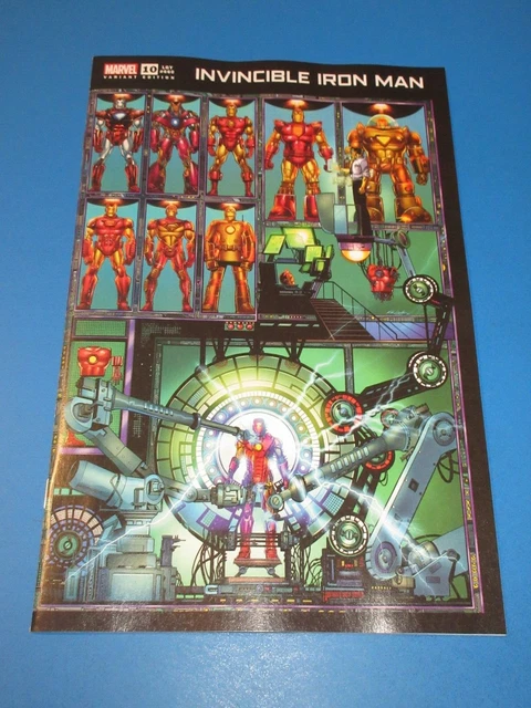Invincible Iron Man #10 Layton Variant NM- beauty Wow