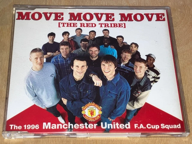 THE 1996 MANCHESTER United F.a. Cup Squad Move Move Move (The Red