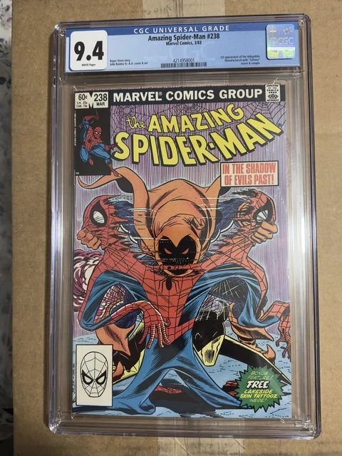 THE AMAZING SPIDER-MAN 238 CGC 9.4 1st APPEARANCE HOBGOBLIN WITH TATTOOZ