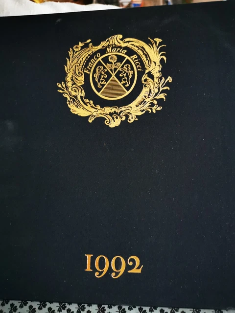 Agenda Fmr 1992 Franco Maria Ricci