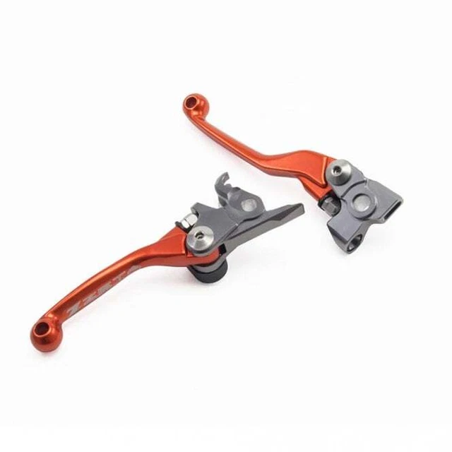 Zeta Pivot Brake & Clutch Lever Set - Brembo/Magura KTM/Husqvarna (Orange)
