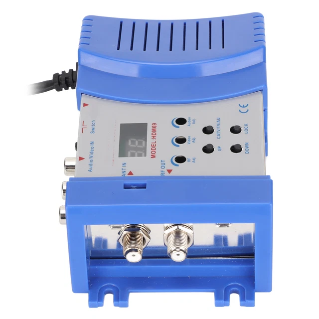 HD Modulator PAL NTSC Format Drive Free HD Multimedia Interface AV To RF Con
