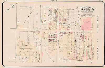1890 Montreal, Canada, St. Mary's Ward, W.c. Mcdonald Tobacco Factory Atlas Map