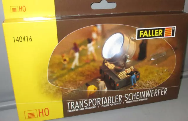 FALLER 140416 Transportabler Scheinwerfer Bausatz HO 1:87 NEU