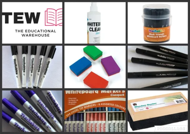 Whiteboard Markers, Pens, Erasers, Cloths & Cleaners Teacher Resources Classroom