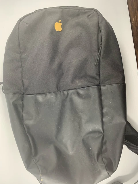 Apple logo backpack clearance