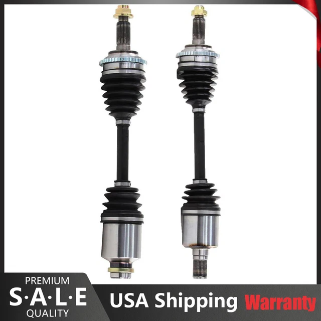 Front Left Right Pair CV Axle Joint Shaft For 2006-2009 Ford Fusion Sedan 3.0L
