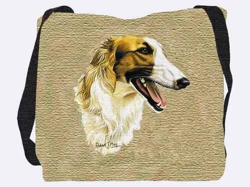 Woven Tote Bag - Borzoi 1185 IN STOCK