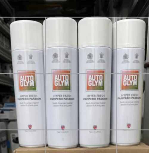 3 X Autoglym Hyperfresh PAMPERO PASSION BRAND NEW 2021 Air Freshener Home Car