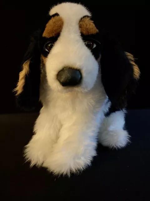 Applause 1985 Plush English Cocker Spaniel Puppy Dog Jockline Italy Avanti 12in