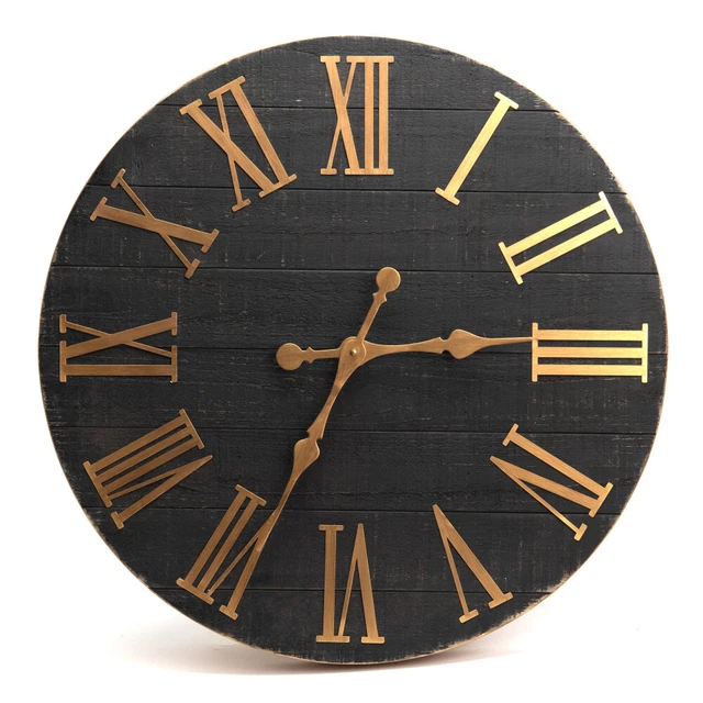Horloge Orlando bois  71x7 cm