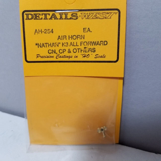 DETAILS WEST AH254 Diesel Air Horn Nathan 'K3 All Forward CN CP