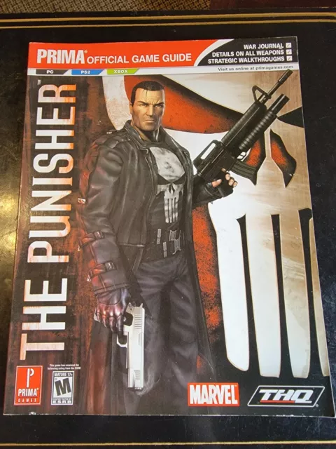 The Punisher Prima Games PC PS2 X-Box Official Strategy Guide Book - GKWorld