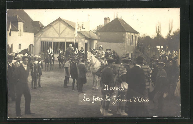 CPA Nevers, Les fetes de Jeanne d´Arc