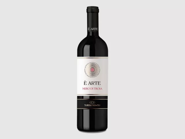 (Vino Rosso) È ARTE NERO DI TROIA Puglia IGT-Nero di Troia BOX (6 x 0,75 cl)