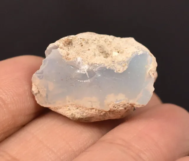 20,95 ct naturel magnifique opale de feu éthiopienne pierre précieuse brute... 3