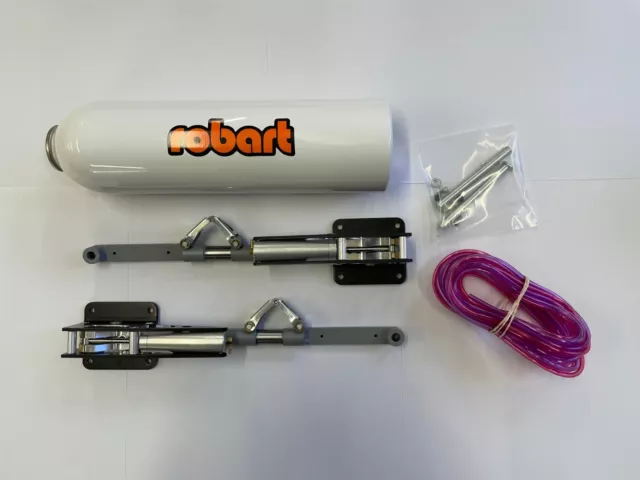 Robart Pneumatic Main Retracts w/ Struts & Air Kit For Hangar 9 P-47 30cc HANP47