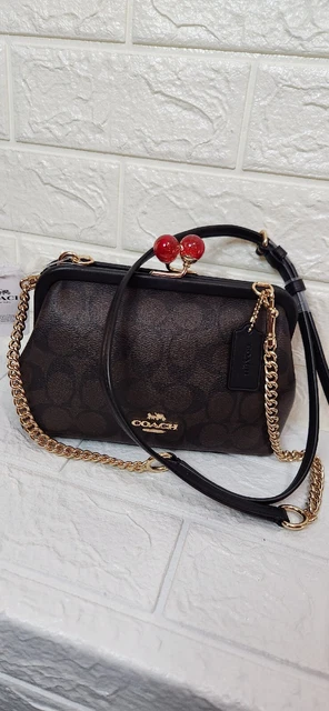 Coach Nora kisslock crossbody bag new with tags small