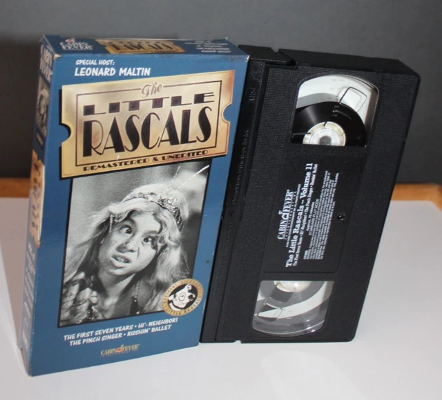 LITTLE RASCALS VHS Lot – First 7 Years + Our Gang Vol 1 & 3