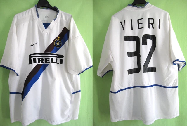 VINTAGE INTER NIKE Pirelli Dri Fit football soccer jersey shirt trikot