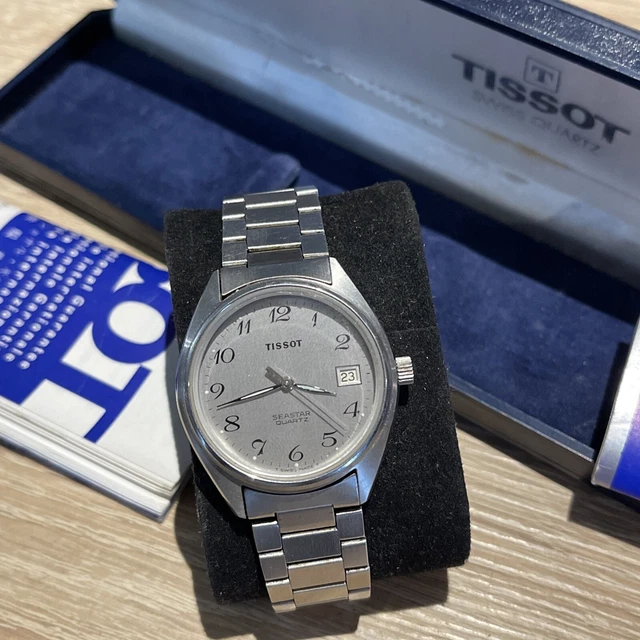 Boîte à Montre Tissot Vintage - Bleue, Capacité 1-3 Montres (Occasion, Suisse)