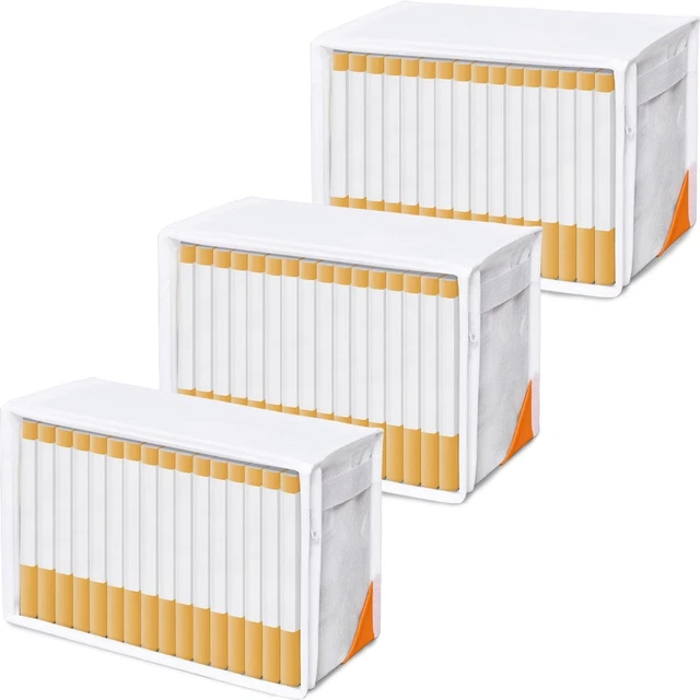 Astro Comic Storage Case, White, Set of 3