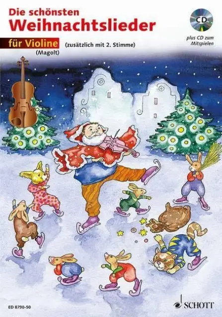 Die schönsten Weihnachtslieder für Violine (ohne CD) / Zustand gut