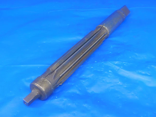 Union 27/32 O.d. Hss Adjustable Expansion Reamer 10 Flute .8437