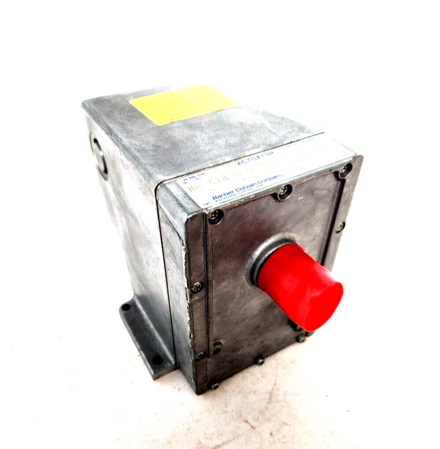 BARBER COLMAN MA-418-0-0-3  Geartrain Actuator Spring Return 120V NOS