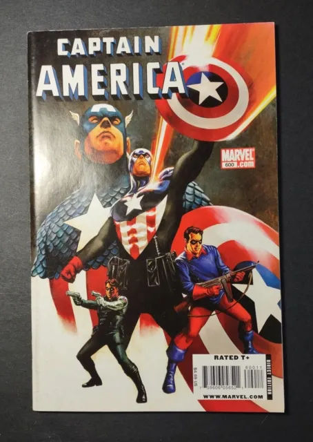 Marvel Comics Captain America (2004 5th Series) #600B 2009