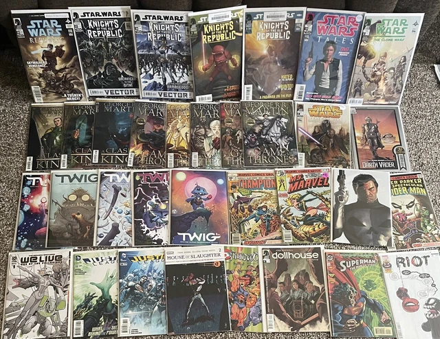 Large Comic Book Lot - Includes Keys - Marvel, Star Wars, Image, etc