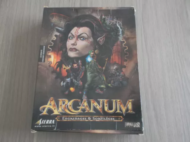 Arcanum Engrenages & Sortilèges Big Box Complet Pc Version Française