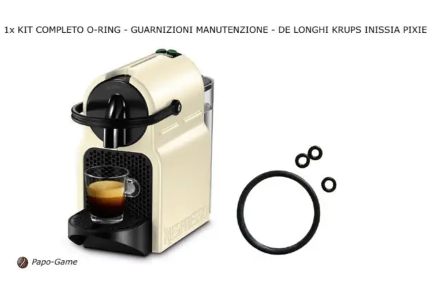 ■ Promo! Kit Completo Manutenzione - De Longhi Krups Nespresso Inissia Pixie