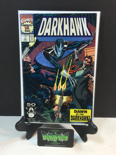 Darkhawk #1 Danny Fingeroth 1St Appearance Of Darkhawk Vf/Nm Comic Marvel 1991