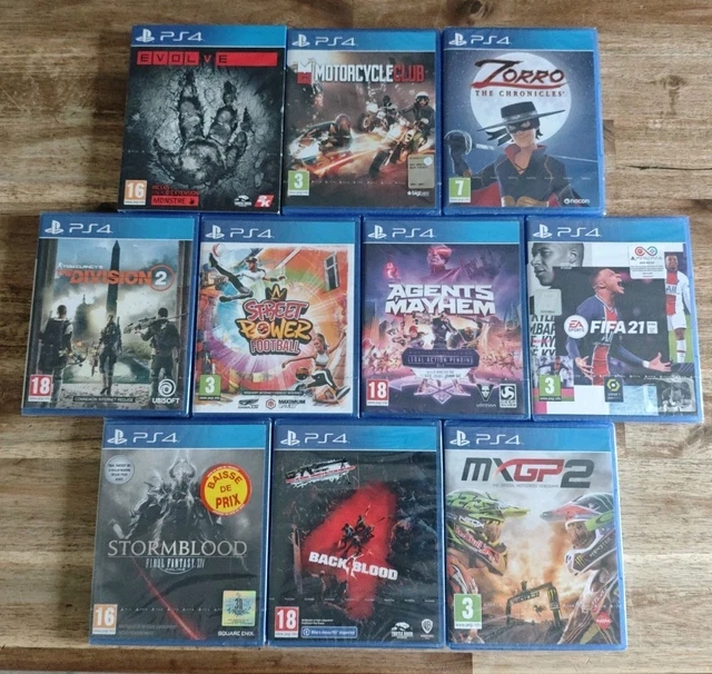 Jeux PS4 neuf sous blister : Achat occasion | Jeux vidéos