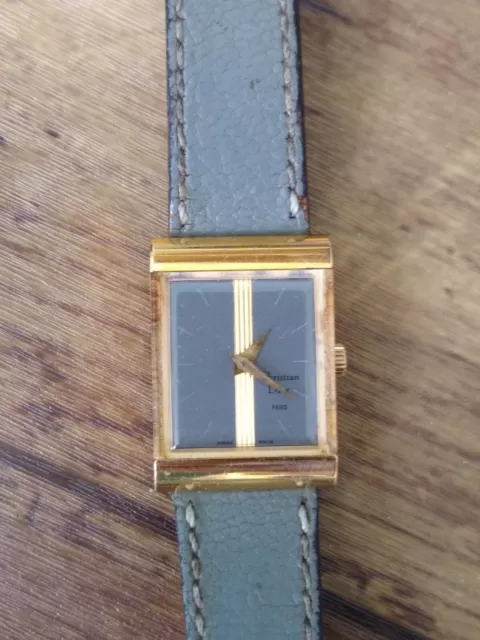 Vintage Christian Dior Ladies Mechanical Wristwatch Watch WORKING