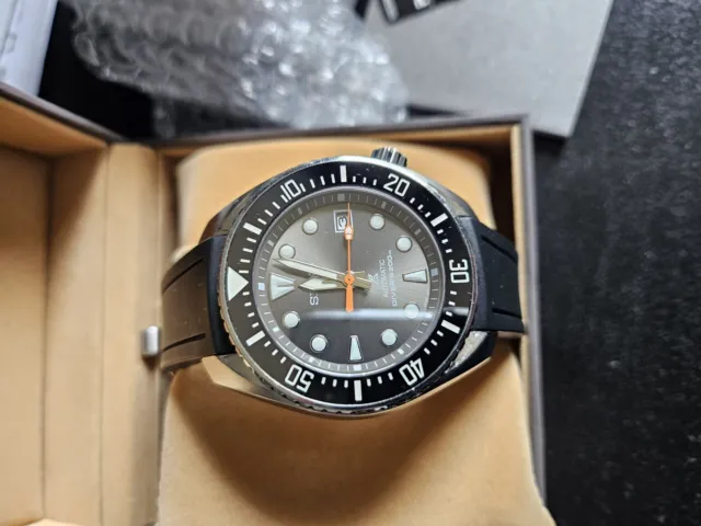 Reloj de buceo Seiko Prospex Sumo JDM edición limitada modelo antracita SBDC097