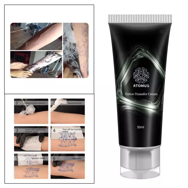 Gel Schablone Lösung Anwendung Tattoo Zubehör 50ml