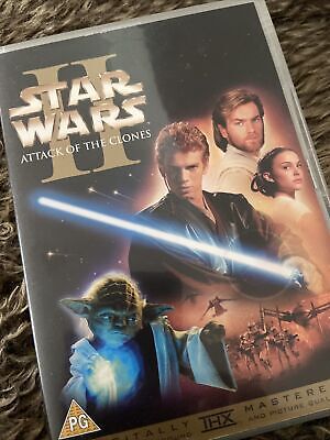 Star Wars: Episode II - Attack of the Clones DVD (2005) Ewan McGregor, Lucas