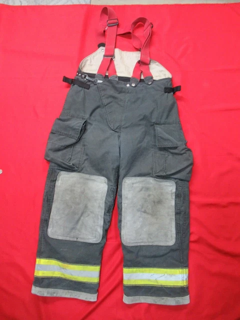 Globe GX-7 40 x 28 Bunker Pants Turnout Pants Firefighter GEAR BLACK TOW TOWING