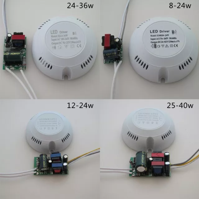 LED-Treiber Netzteil 69 * 25mm 8-40W 176-265V Deckenleuchte Beleuchtungsteile