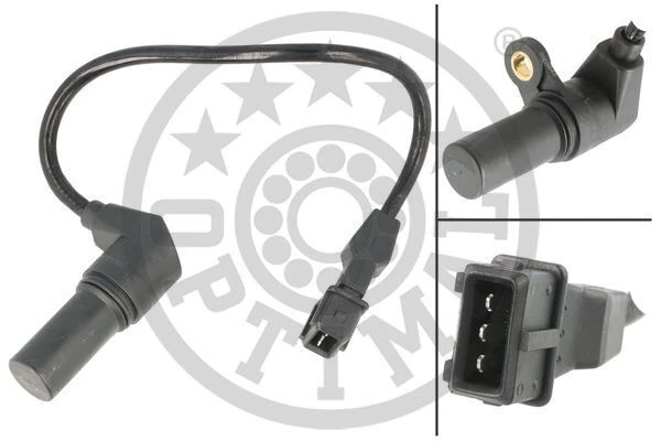 Capteur Position Vilebrequin VALEO 254176 - Inductif, 2 Broches, Pour Fiat Ducato 2.8 JTD, Etc. - Remplacement D'Origine - 9