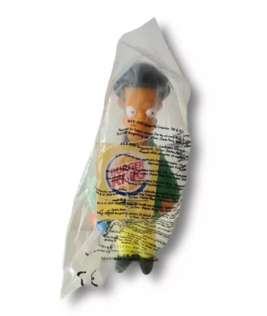 Simpsons Burger King Toy APU 2002 Brand New & Sealed