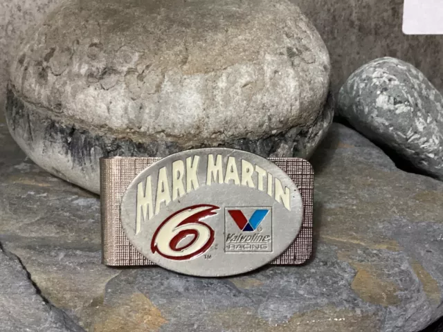 NASCAR Mark Martin Valvoline clip denaro portafattura pieghevole MCN-6