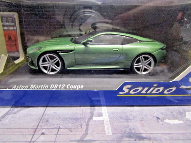 Modèle Réduit Aston Martin DB12 2023 1:43 Par Solido - Vert - Référence SL4315702