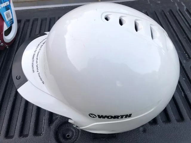 NEW Worth Liberty (WLBH) Batting Helmet-White with Black trim Baseball Softball