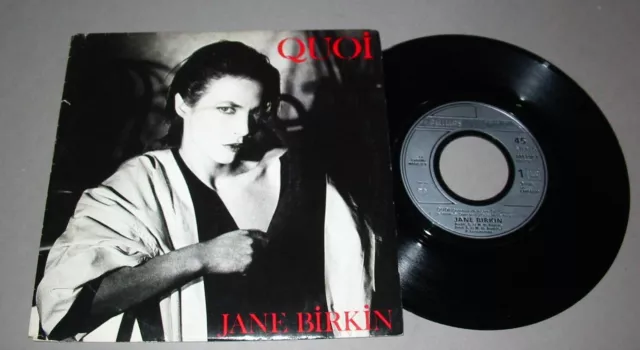 Jane BIRKIN  (SP 7" 45t) Quoi / Comme un Gabbiano