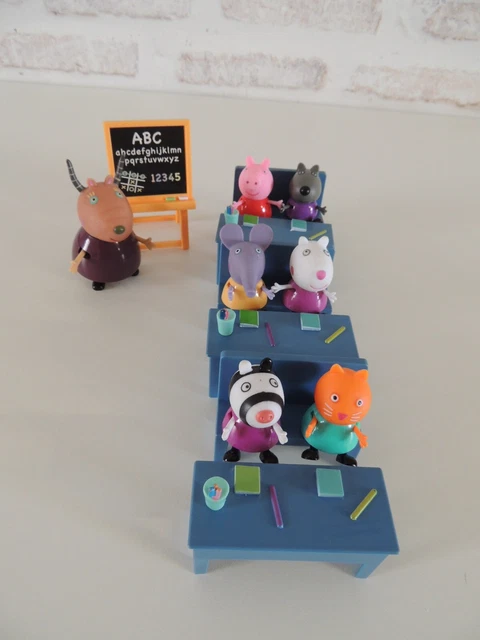 salle de classe peppa pig