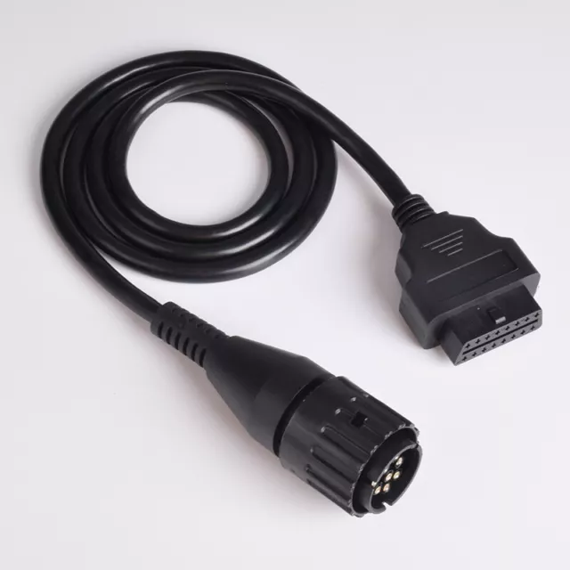 Fit BMW 10 Pin to 16 Pin OBD2 Diagnostic Scanner Adapter Cable Motorcycle